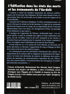 L'édification dans les états des Morts et les événements de l'au-delà AL QURTUBI
