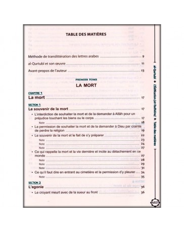 L'édification dans les états des Morts et les événements de l'au-delà AL QURTUBI