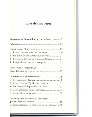 L'Ame après la Mort Ibn Qayyim AL JAWZIYYA