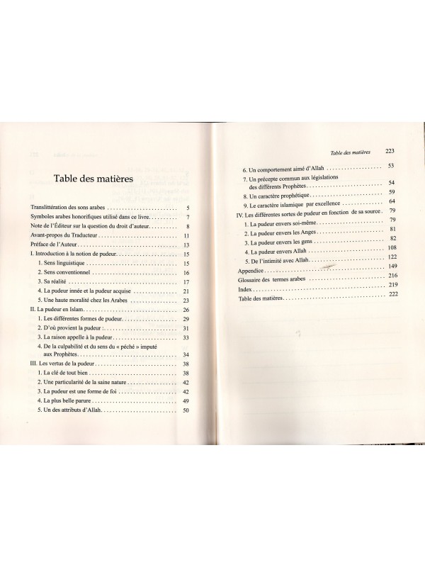 Fiqh al-Haya' L'éclat de la pudeur MUHAMMAD ISMA'IL AL-MUQADDIM