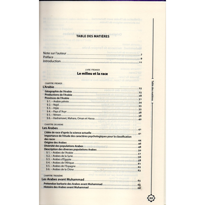 La civilisation des arabes GUSTAVE LE BON
