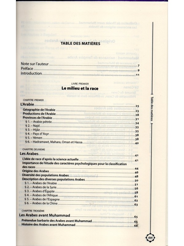 La civilisation des arabes GUSTAVE LE BON