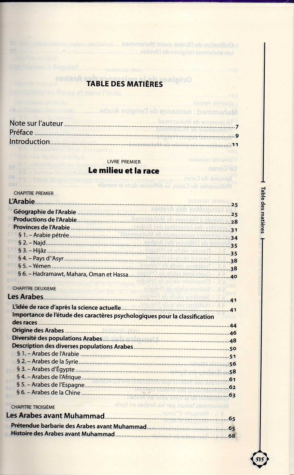 La civilisation des arabes GUSTAVE LE BON