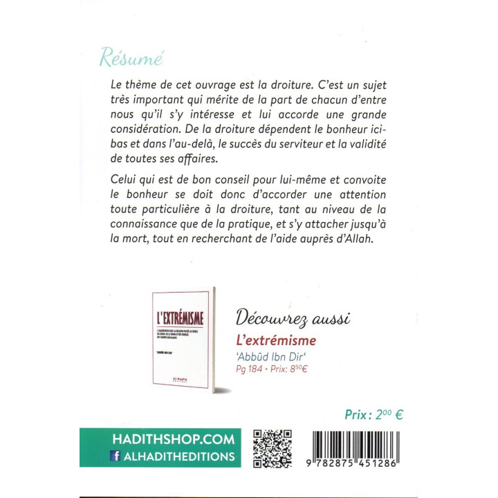 10 Règles dans la droiture ABD RAZZAQ AL BADR