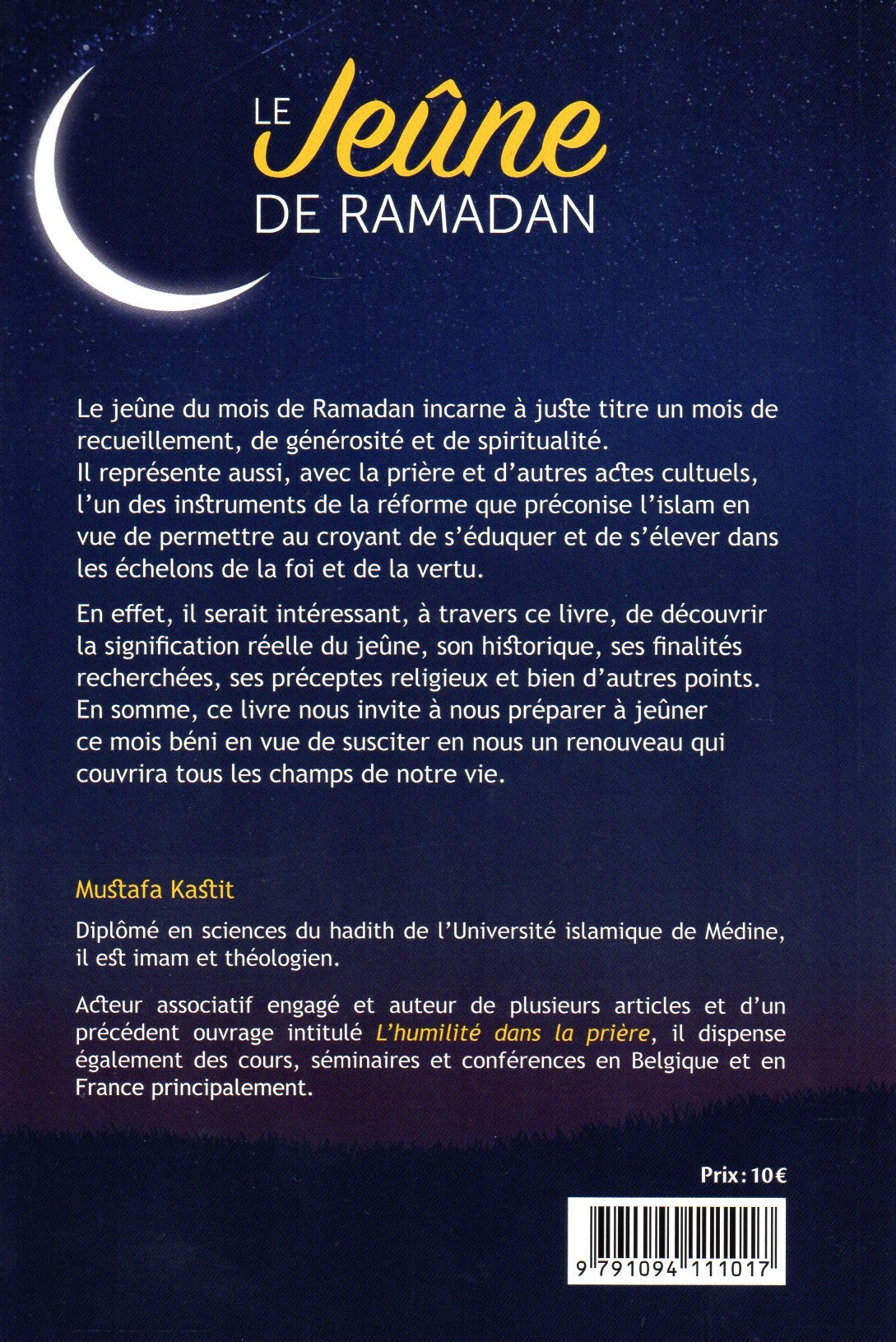 Le Jeune de Ramadan Mustafa KASTIT