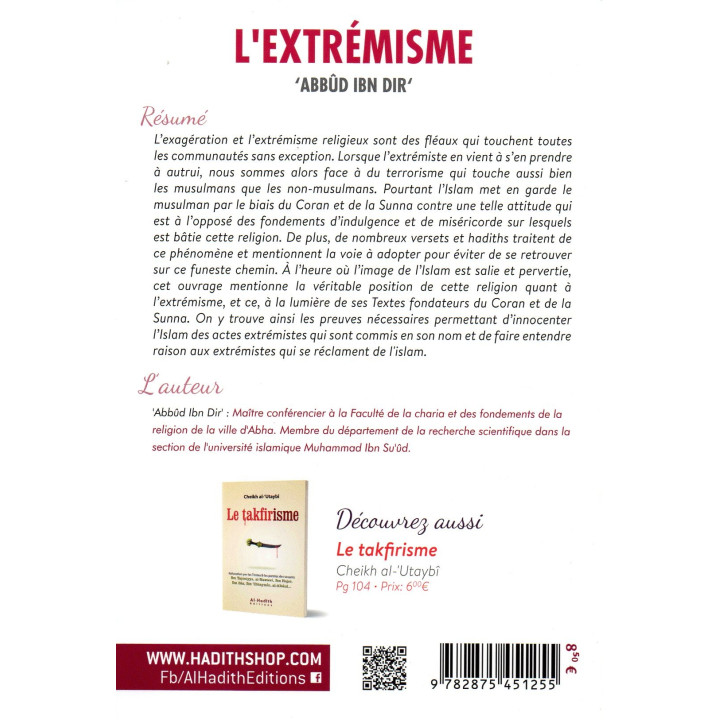 L'extrémisme 'Abbûd Ibn Dir'