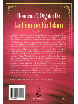 HONNEUR ET DIGNITE DE LA FEMME EN ISLAM Cheikh Al Badr