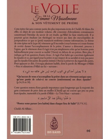 LE VOILE DE LA FEMME MUSULMANE Cheikh Al Islam Ibn Taymiyya