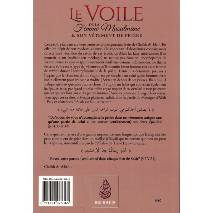 LE VOILE DE LA FEMME MUSULMANE Cheikh Al Islam Ibn Taymiyya