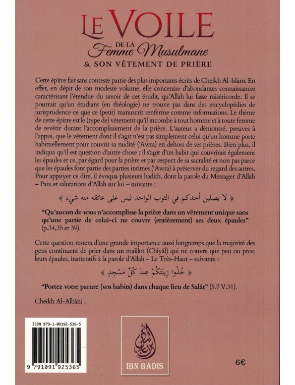 LE VOILE DE LA FEMME MUSULMANE Cheikh Al Islam Ibn Taymiyya