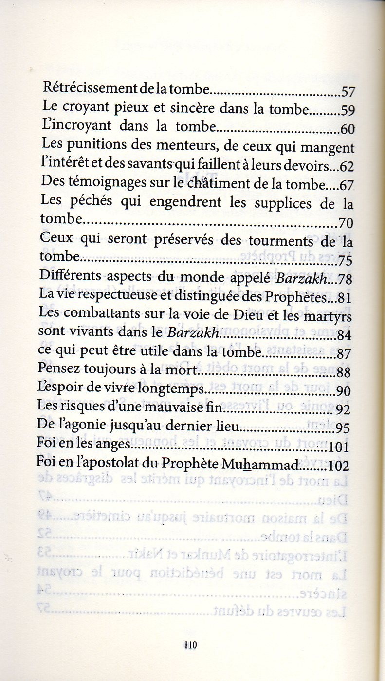 Qu'est ce qui se passe après la mort? SHEIKH RAFI'UDDIN