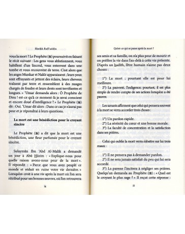 Qu'est ce qui se passe après la mort? SHEIKH RAFI'UDDIN