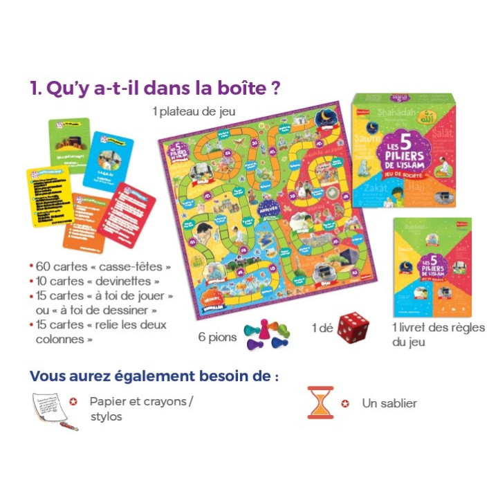 Jeu les Cinq Piliers