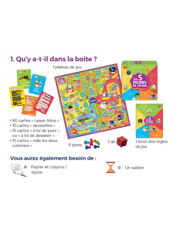 Jeu les Cinq Piliers
