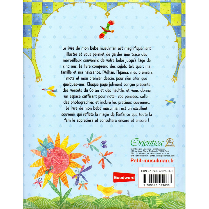 Le Livre de mon bébé musulman (Garçon)