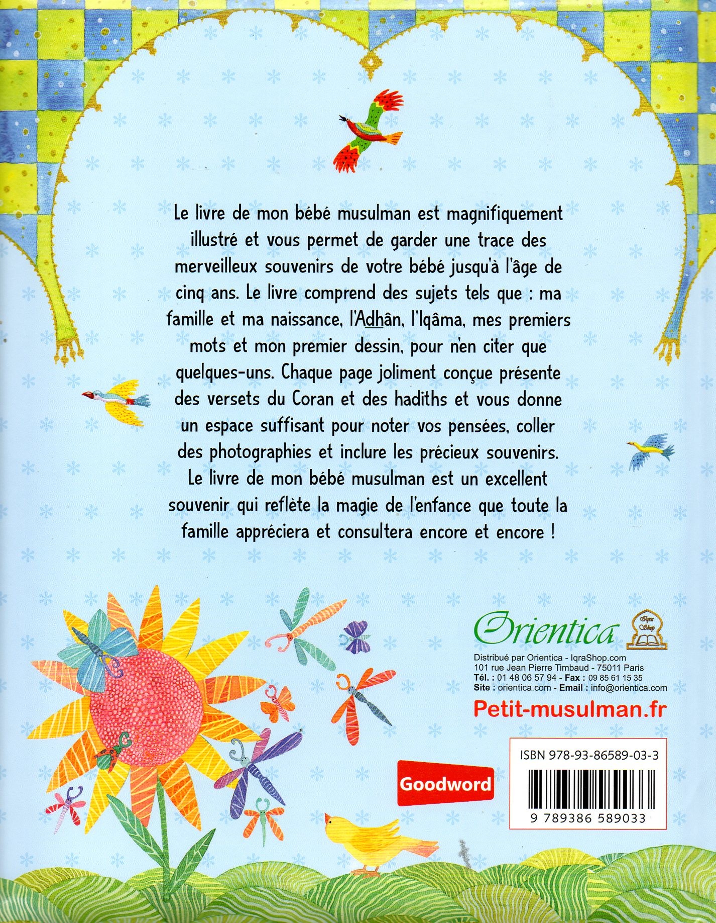 Le Livre de mon bébé musulman (Garçon)
