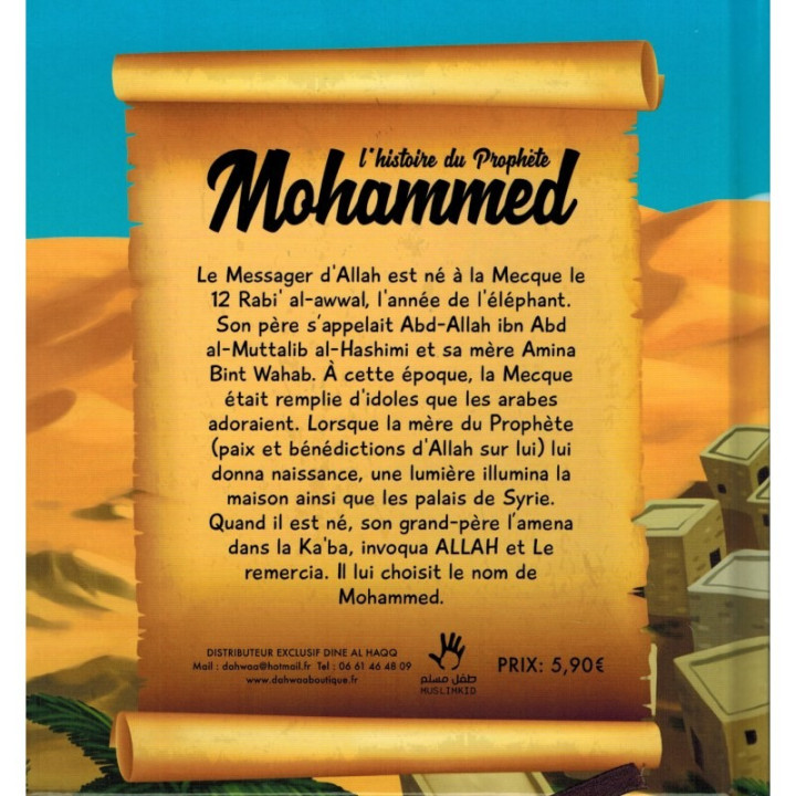 L'Histoire du Prophète Mohammed Muslim Kid