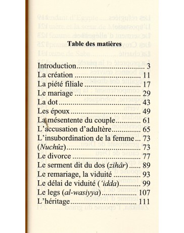 La Femme dans le Coran