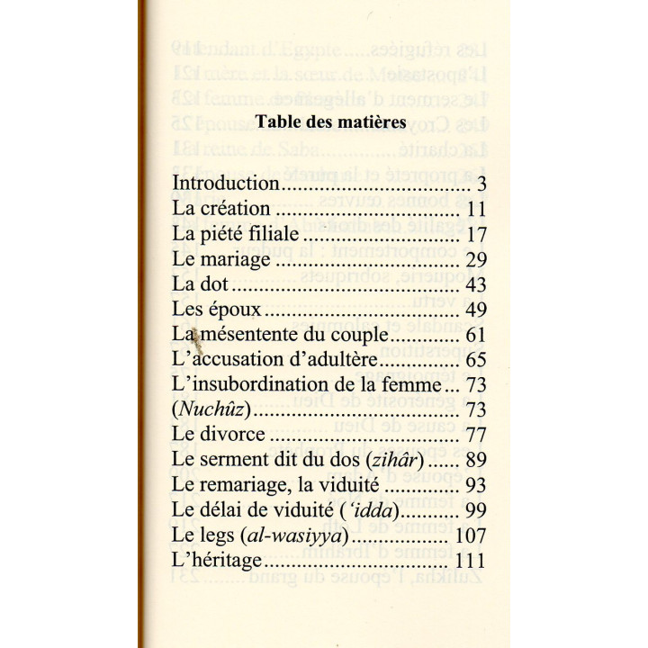 La Femme dans le Coran