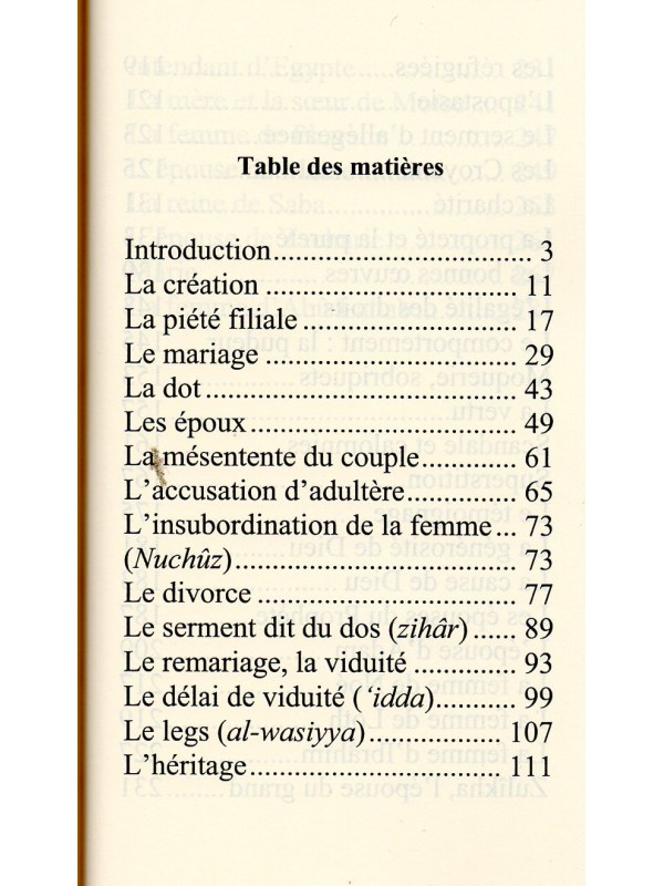 La Femme dans le Coran