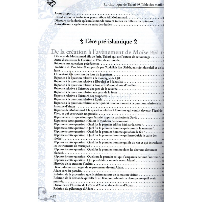 Tabari Histoire Des Prophètes Et Des Rois