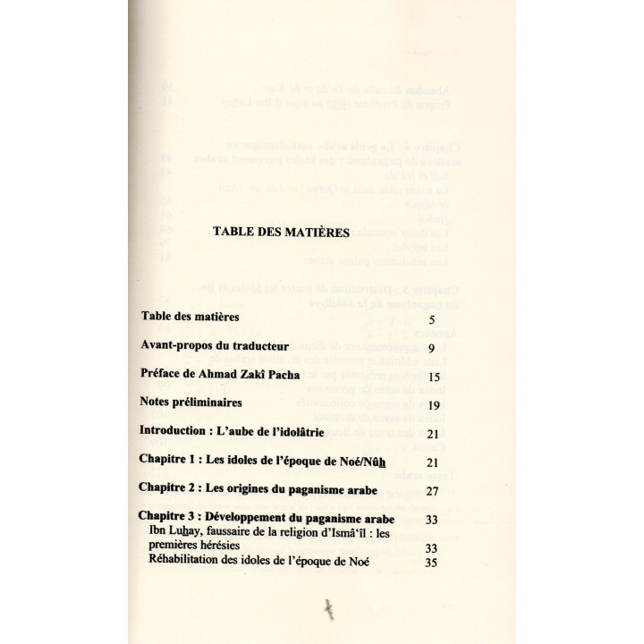 Le Livre des idoles IBN AL KALBI