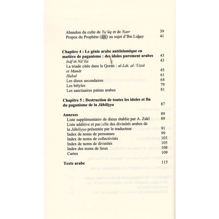 Le Livre des idoles IBN AL KALBI