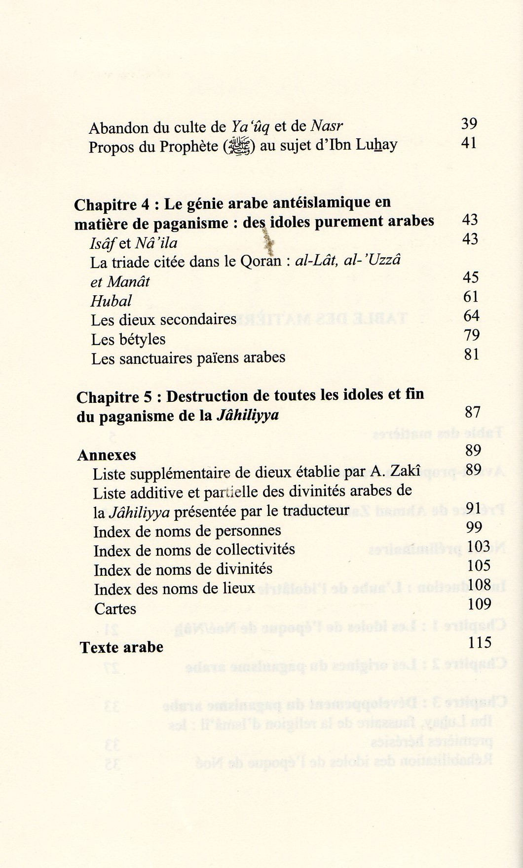 Le Livre des idoles IBN AL KALBI