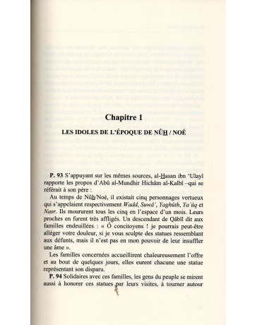 Le Livre des idoles IBN AL KALBI