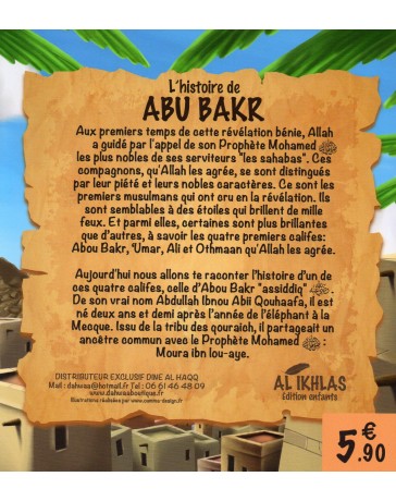 L'Histoire de ABOU BAKR 3/6 ANS