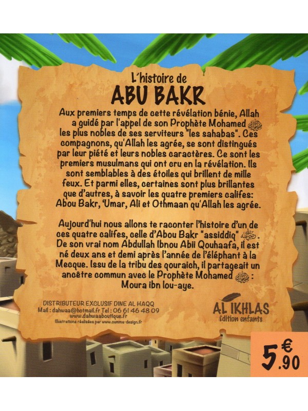 L'Histoire de ABOU BAKR 3/6 ANS