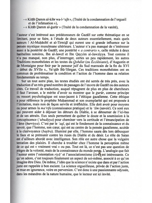 Illusions et Tromperies en Islam LYESS CHACAL