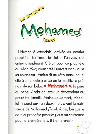 Les Histoires des Prophètes: Le Prophète Mohammed (Saw)