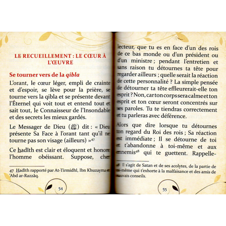 Le recueillement dans la prière N GUERFA