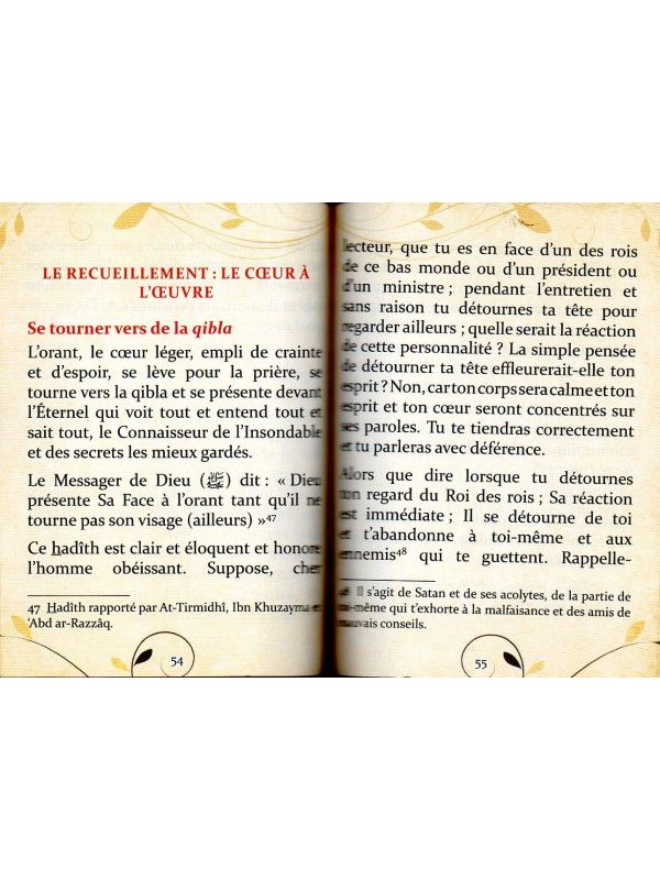 Le recueillement dans la prière N GUERFA