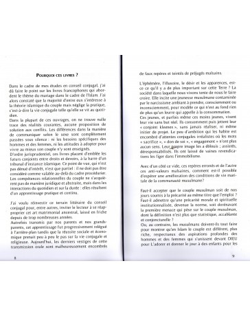 Il était une fois, un homme, une femme... Myriam LAKHDAR BOUNAMCHA