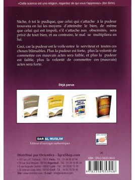 La pudeur A la lumière du coran et de la sunna Shaykh Salim AL HILALI