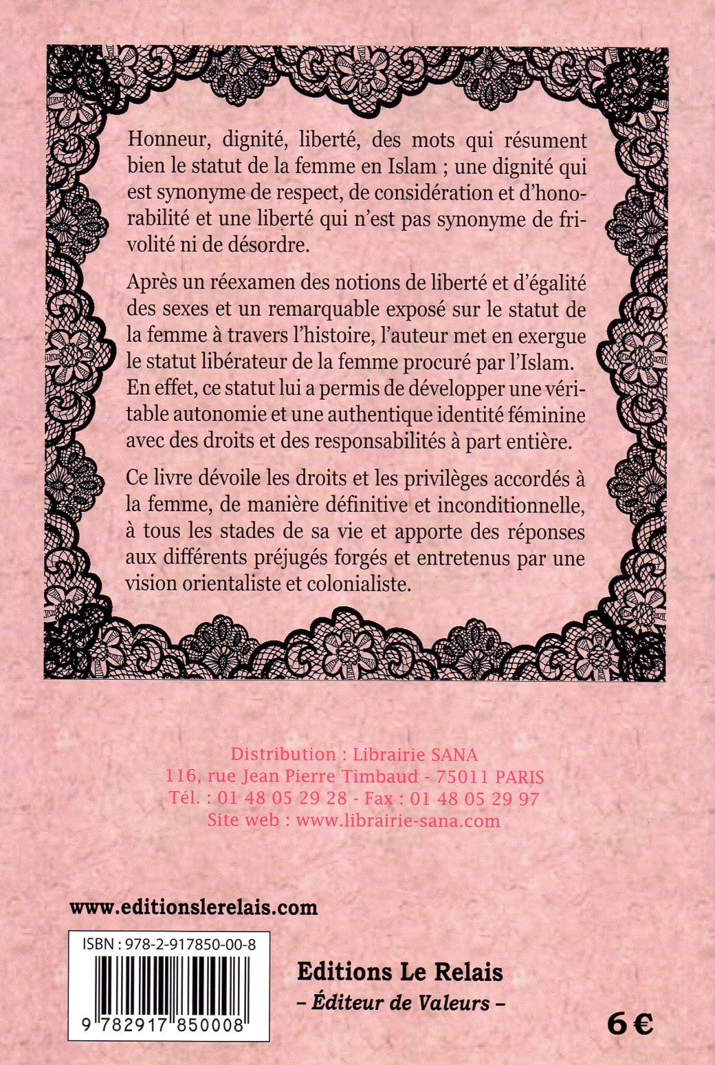 Honneur et Dignité le statut de la femme musulmane Abderrahmane EL SHISHA