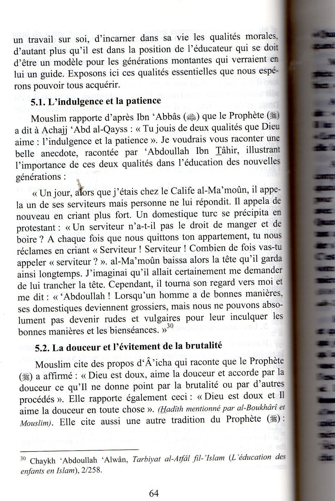 L'éducation des enfants Mouhammad Nour SAWID