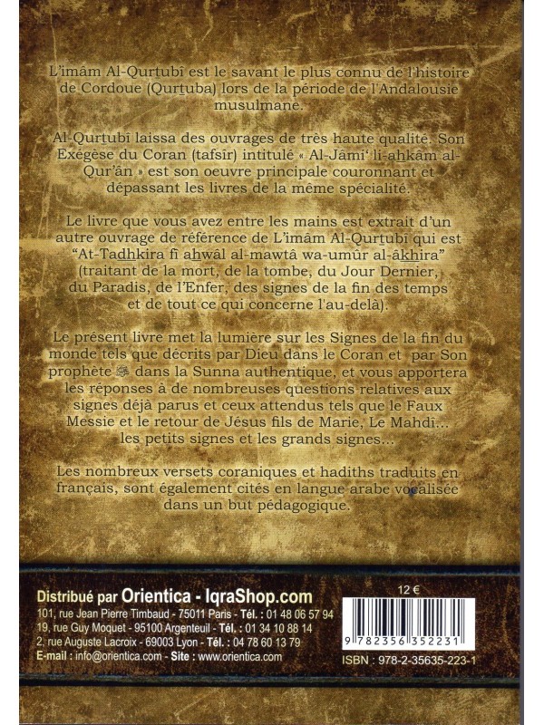 Les Signes de la Fin du Monde Imam Al Qurtubi