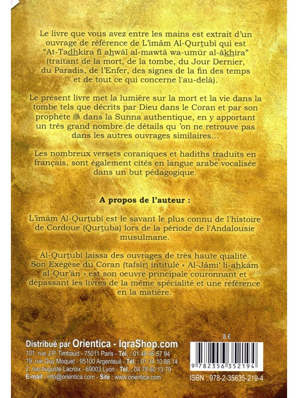 La Mort et la Vie dans la Tombe Imam AL QURTUBI