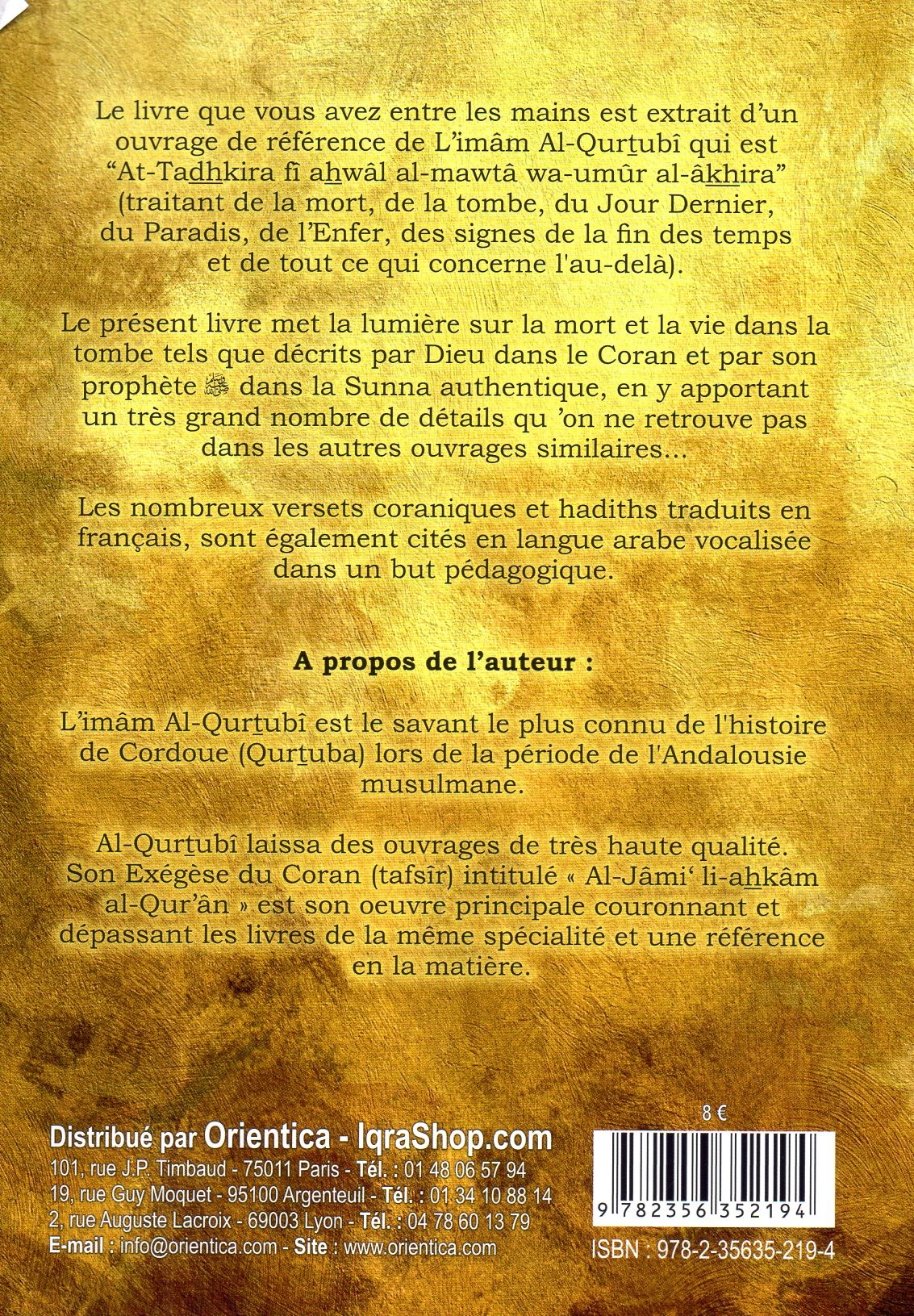 La Mort et la Vie dans la Tombe Imam AL QURTUBI