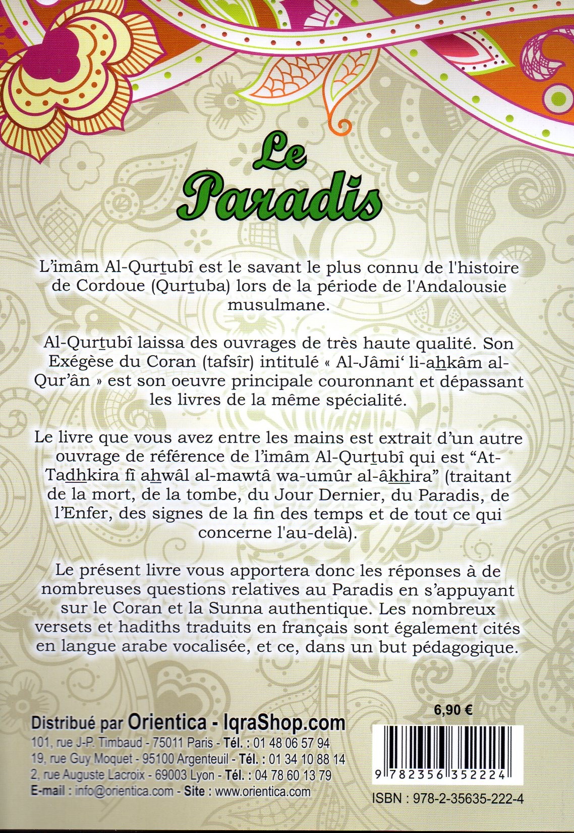 Le Paradis IMAM AL QURTUBI