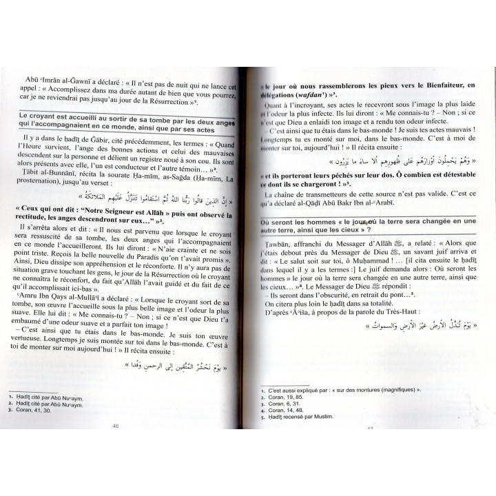 Le Grand Livre de la Résurrection et du Jugement Dernier L'IMAM AL QURTUBI
