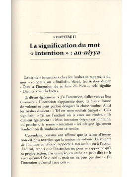 Les Actes ne Valent que par leurs Intentions IBN TAYMIYYA