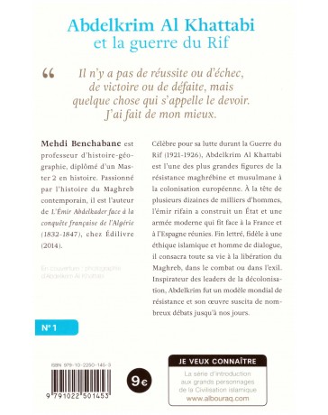 Abdelkrim Al Khattabi et la guerre du Rif MEHDI BENCHABANE