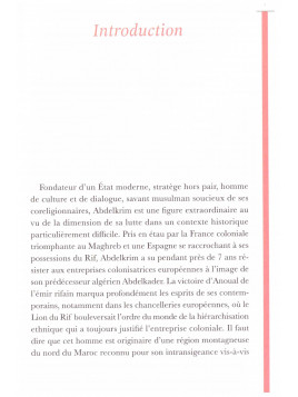 Abdelkrim Al Khattabi et la guerre du Rif MEHDI BENCHABANE