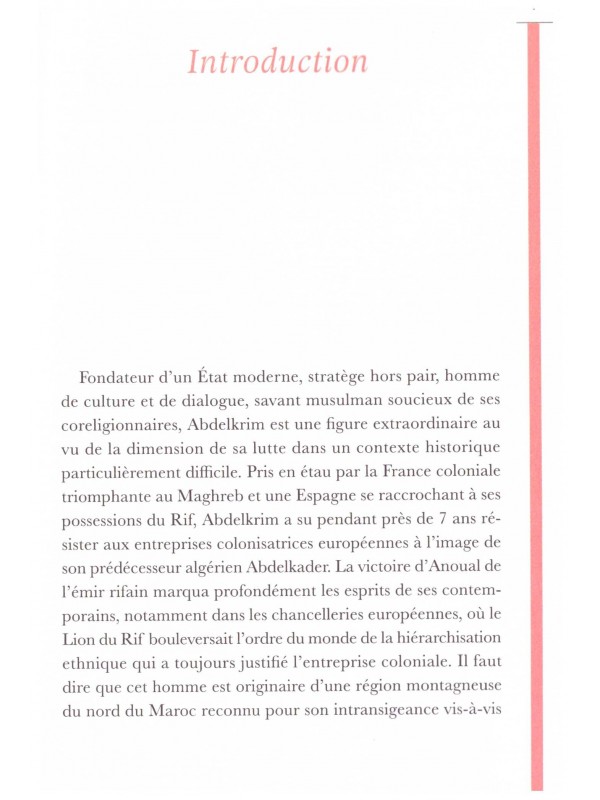 Abdelkrim Al Khattabi et la guerre du Rif MEHDI BENCHABANE