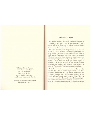 Initiation au Coran Dr Muhammad Abd Allah Draz