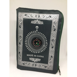 Tapis prière pocket gris anthracite